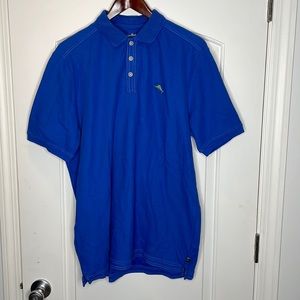 Tommy Bahama IslandZone Polo Blue size LT